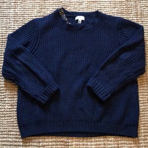 Philip Lim for Target navy blue sweater
